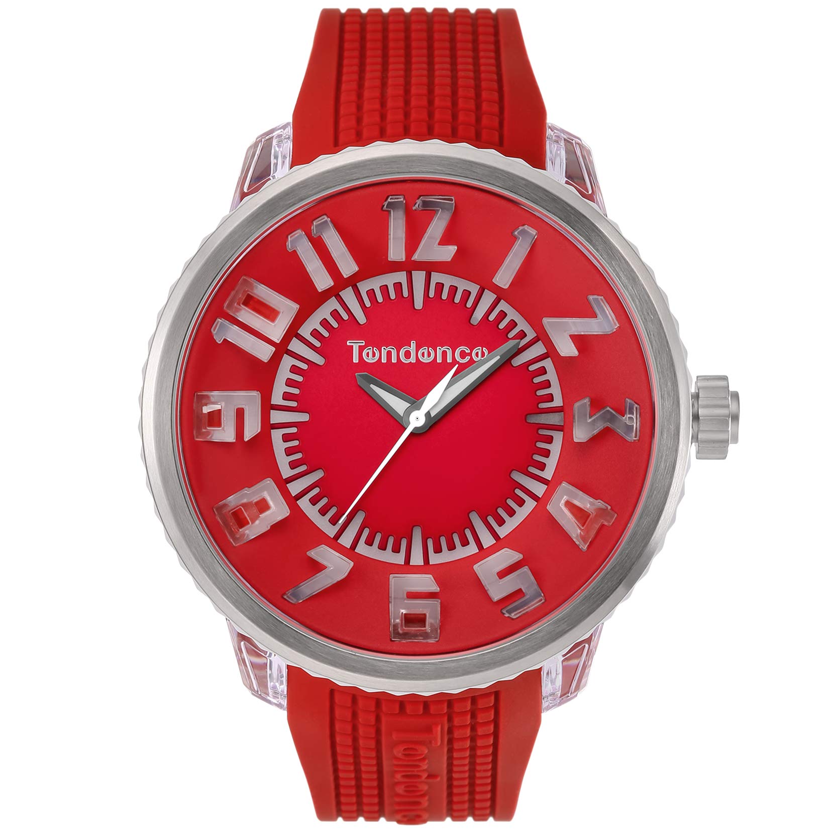 

Часы FLASH Flash Red Dial Stainless Steel Mineral Glass Quartz 51MM Watch TY532005 [Tendence] Мужские [Товар]