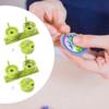 Wygodna forma do produkcji buttonów Zestaw matryc do prasowania odznak z tworzywa ABS do hobby, rękodzieła i projektów DIY