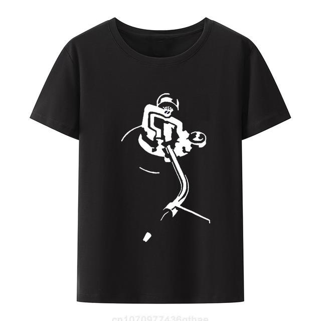 True School Wheelsof Steel T Shirt Classic Hip-hop Dj Technics Turntable XS-4XL O-neck Breathable Tee