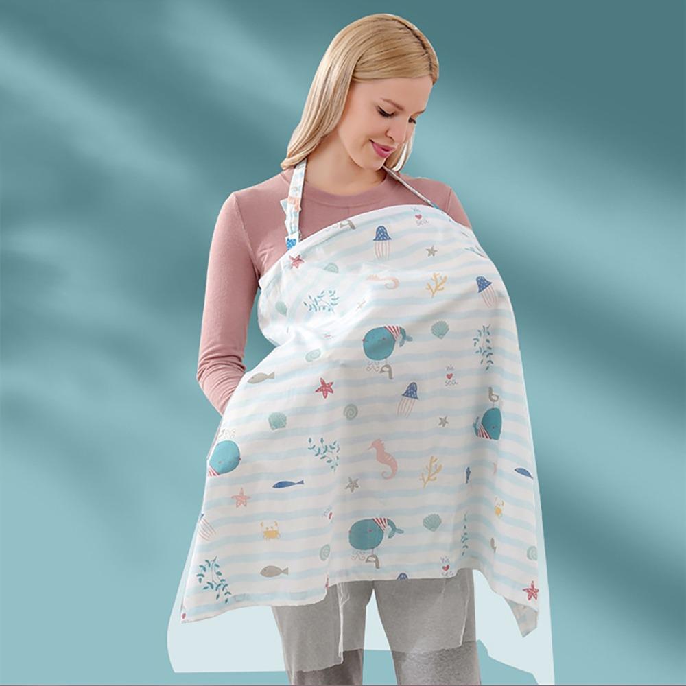 Mesh Outdoor Nursing Towel Cotton Baby Stroller Blanket Breastfeeding Cover  Baby Feeding Supplies