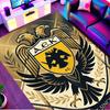 AEK Athens FC Print Rug, Washable Floor Carpet, For Entryway Dorm Laundry Room Office Study, Home Decor Birthday Christmas Gift