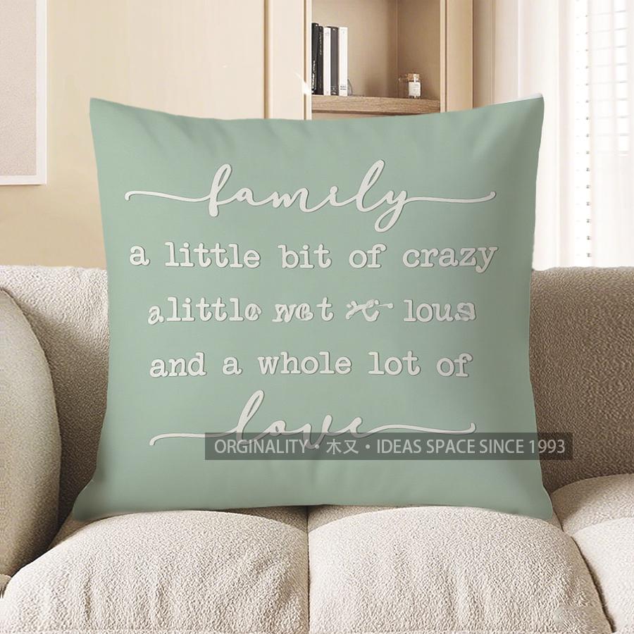 Home Decor Green Leaf & Butterfly Decorative Pillow Cover Pattern Cushion Cover Suitable for Sofa Bedroom Car Pillow Cover