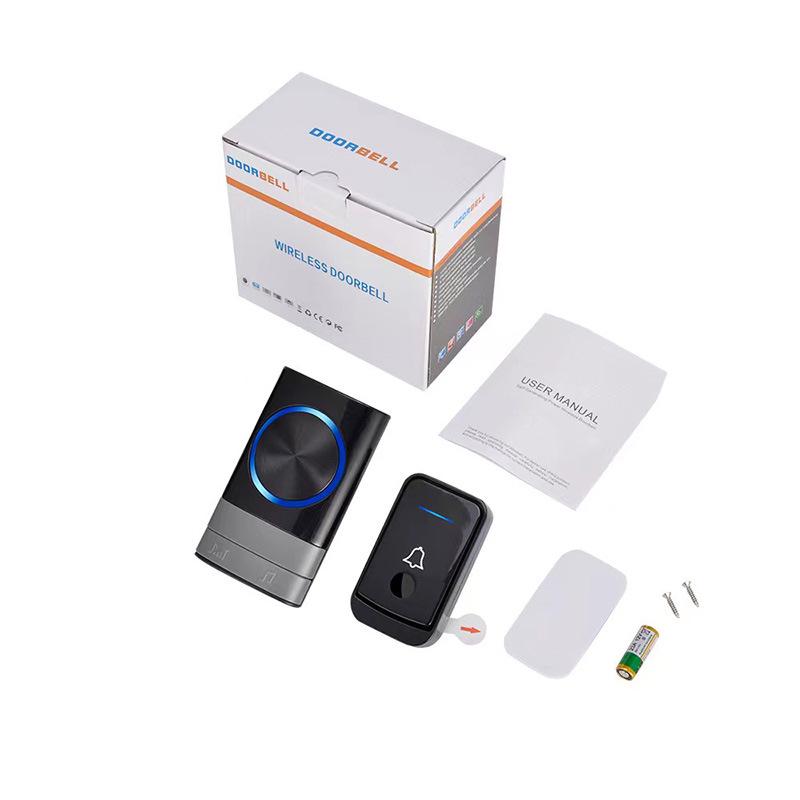 Wireless AC Digital Music Doorbell with Remote Control Sensor – EU/UK Regulations