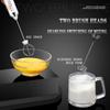 3-Gang-Geschwindigkeit Elektrischer Milchaufschäumer USB-wiederaufladbar Schaummixer Getränkemischer Eierrührgerät Sahne