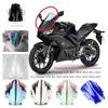 Pro Yamaha YZF R3 R25 2024 2025 Motocykl Plexi štít Dvojitý bublinový Přední čelní sklo Větrný deflektor