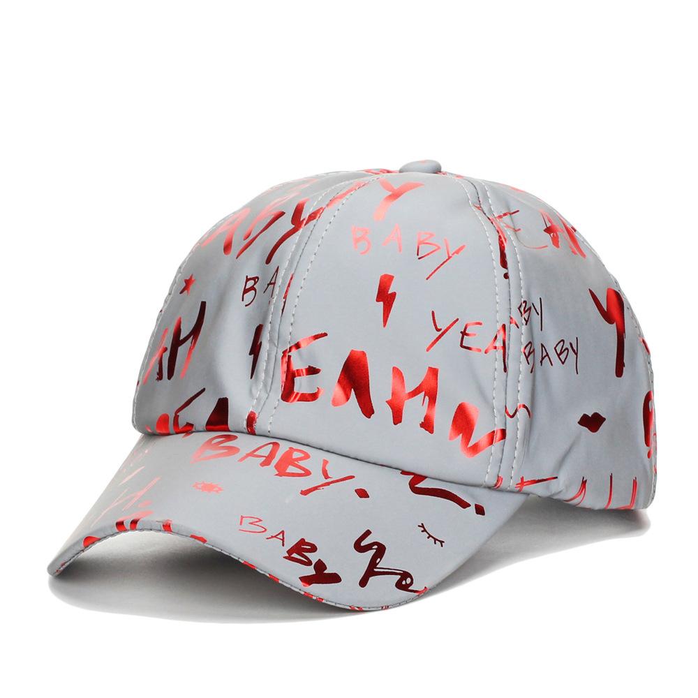 

JMXD-мужская и женская светящаяся тканевая кепка со светоотражающими буквами и козырьком в стиле хип-хоп, модная мужская кепка