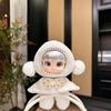 Chinese Style Cloak Vinyl Doll Pendant Plush Toy Soft Fluffy Exquisite For Girls Gift Bag Decoration Collection