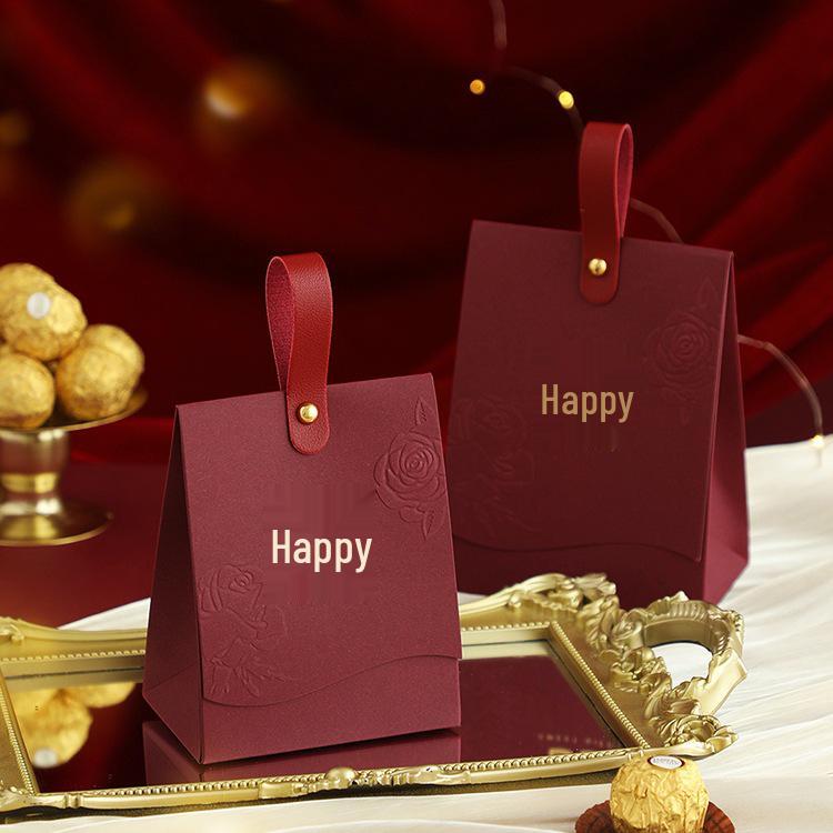 2025 Elegant Wedding Favor Candy Boxes: Full Moon Gift Bags