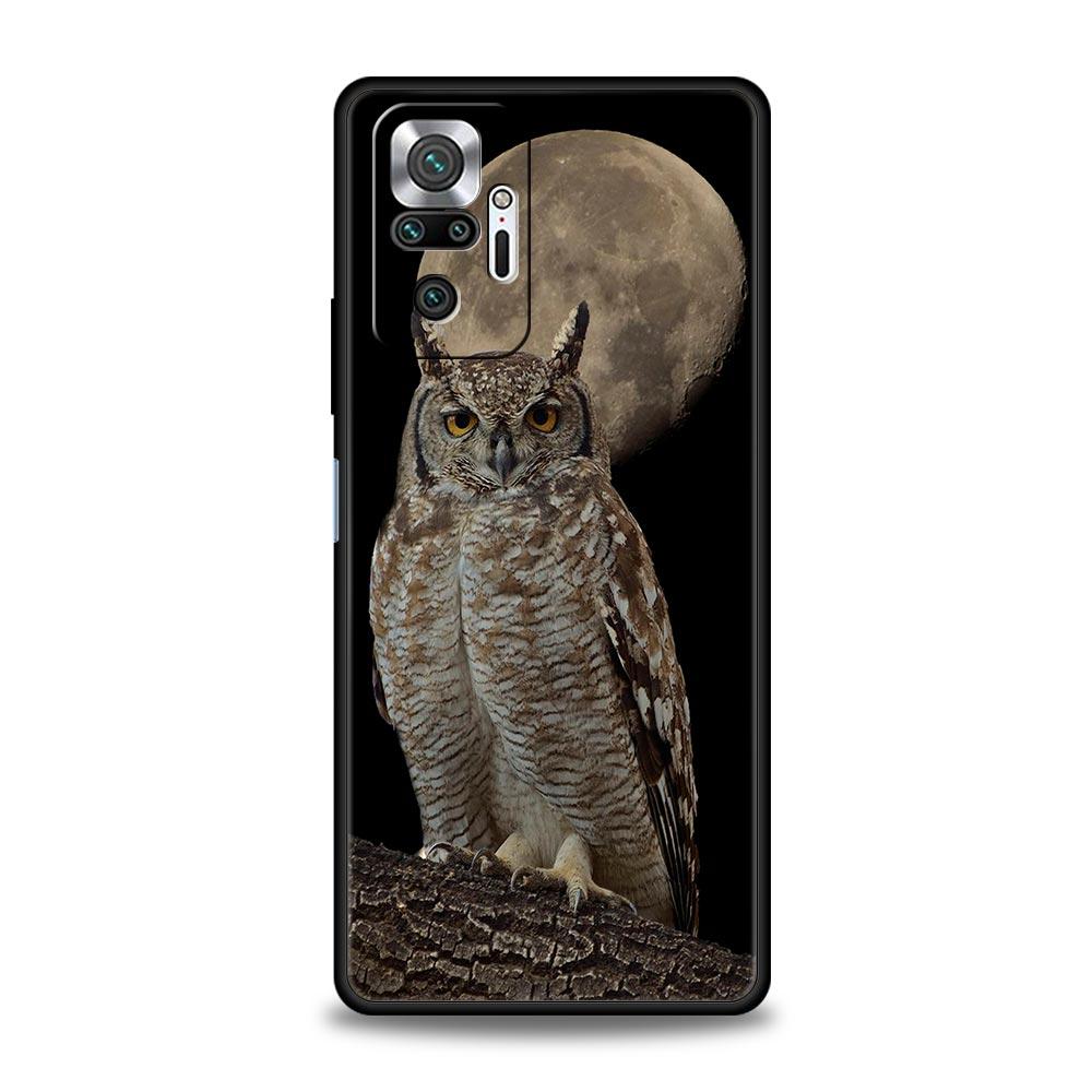 

Роскошный чехол для телефона с милой совой и мультяшной девушкой для Xiaomi Redmi Note 12 11 10 Pro Plus 9S 9 8 7 9T 8T 9C 9A 5G K40, игровой чехол Redmi 10C