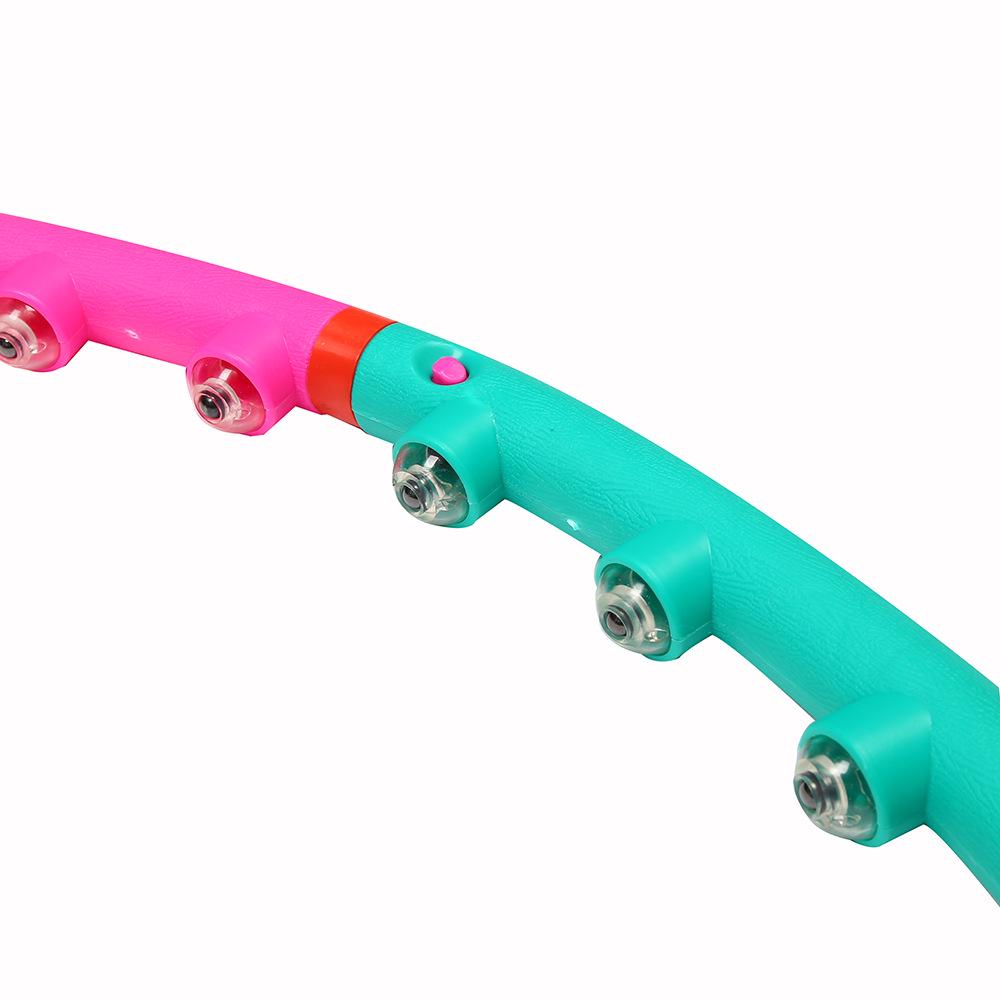 Boyu Single Row Detachable Hula Hoop for Adult Fitness