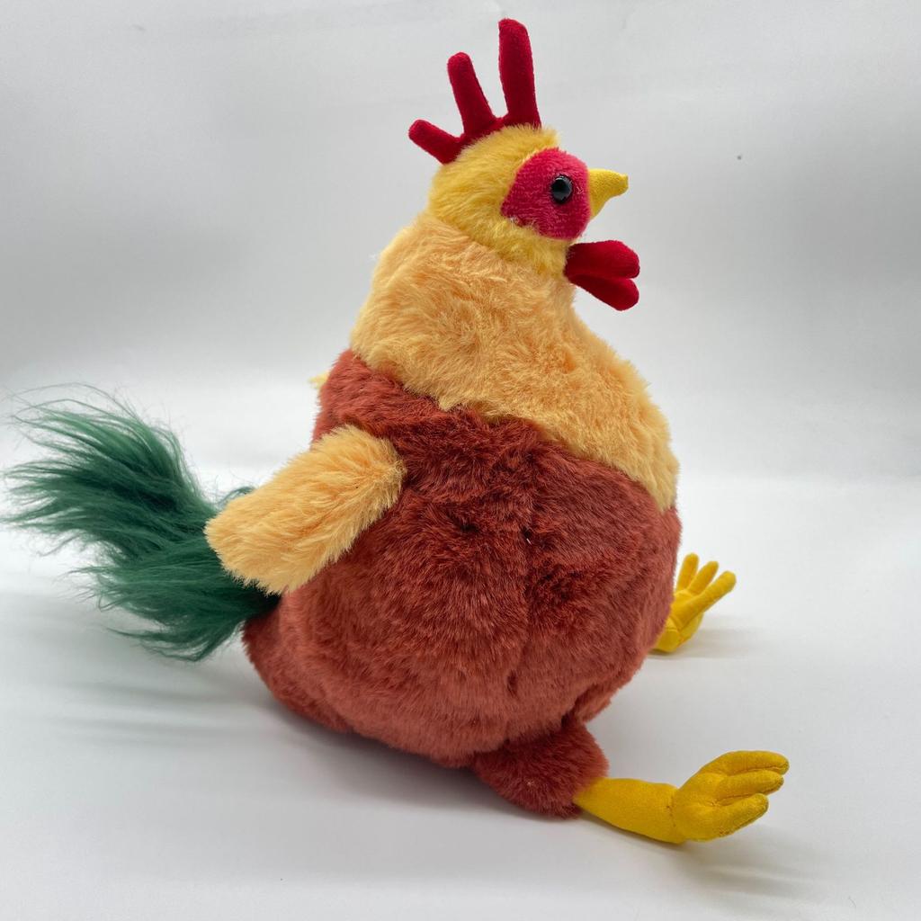Simulation Hen Plush Jeycat Rooster Toy Ceile Chicken Creative Stuffed Doll Children Gift
