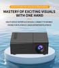 YG300S Mini Portable Projector for Kids and Home Entertainment, 1080p Support