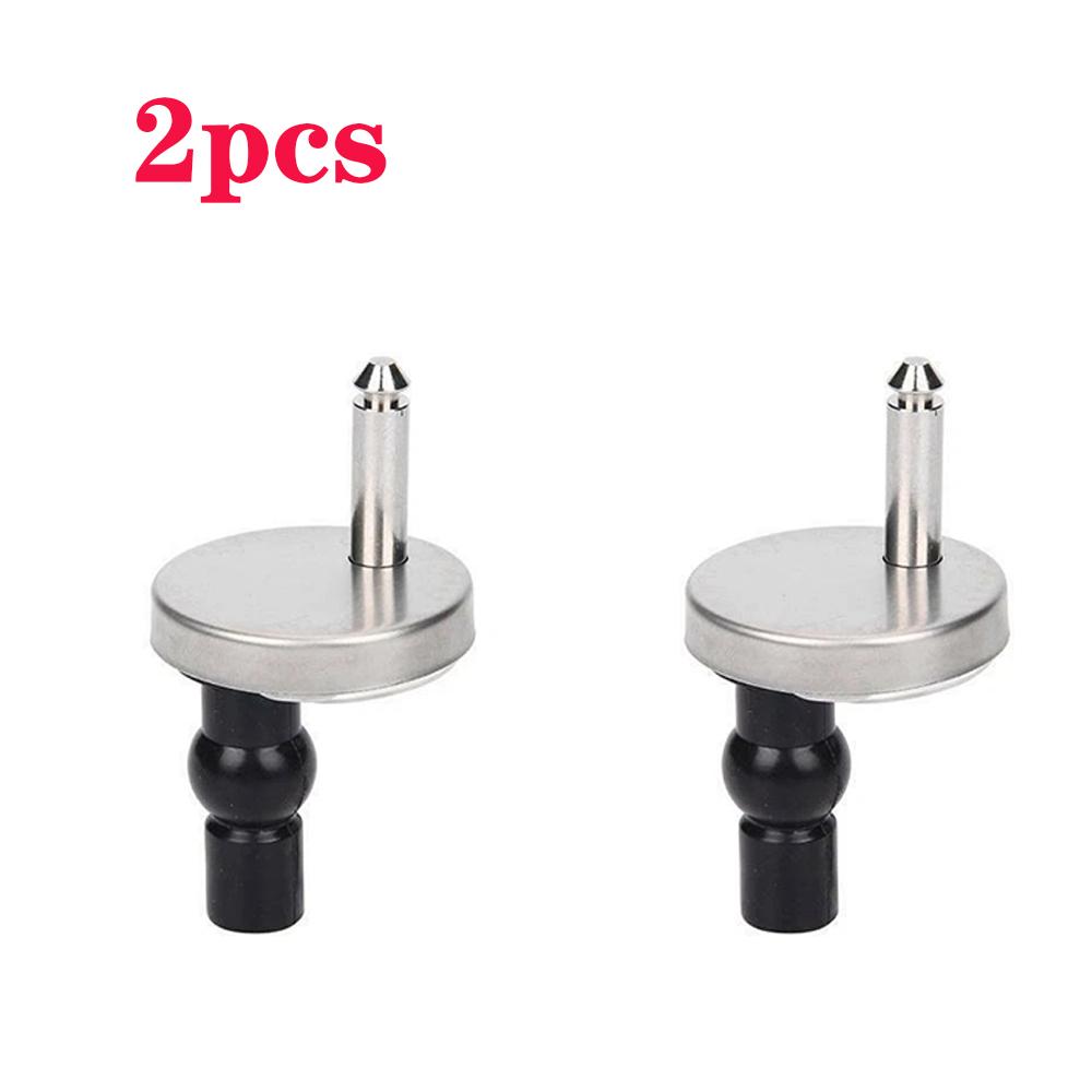 2 шт. Петли для крышки унитаза, верхнее крепление, нержавеющая сталь, универсальные, петли для сиденья унитаза, механизм плавного закрывания, быстросъемные, запасные части