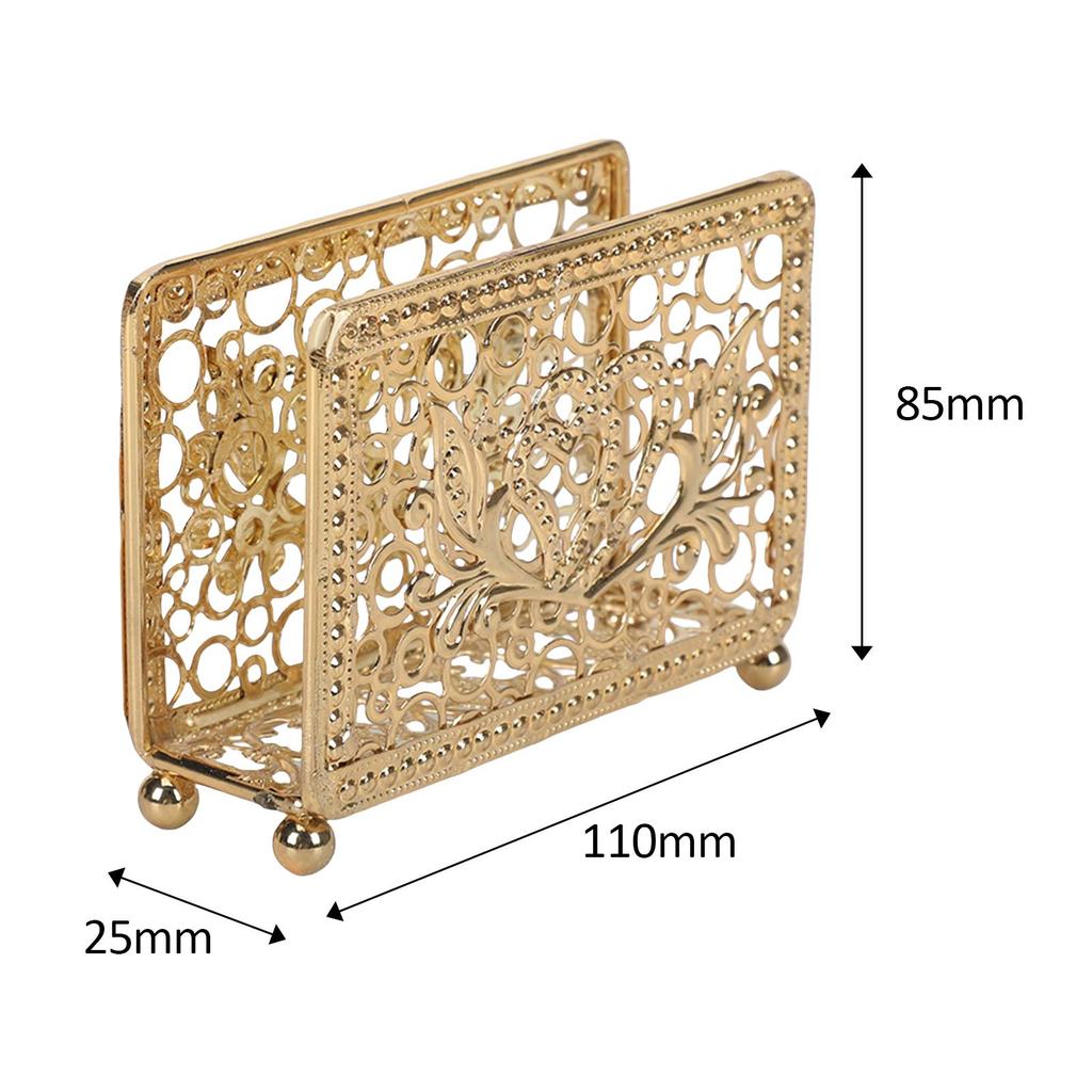 Stojak na serwetki na blat Uchwyt do przechowywania papieru toaletowego Etui na chusteczki do salonu Kuchni Restauracji Dekoracja stołu jadalnego