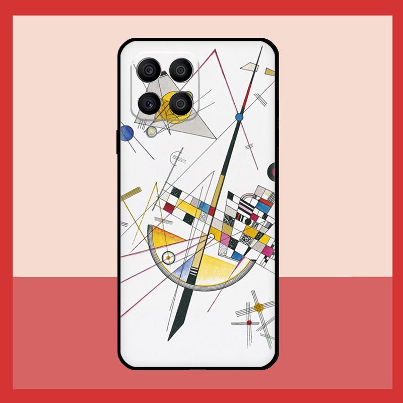 Wassily Kandinsky Abstract Artistic Case For Samsung Galaxy M56 M12 M06 M32 M52 M35 M55 M15 M11 M13 M14 M16 M36 M31 M53 M34 M54