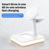 25W Magnetic Wireless Charger Stand For iPhone 12 13 14 15 16 Pro Max Airpods  Watch 8 7 6 5 Fast Charging Dock Station