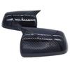 For 08-12 Mitsubishi Lancer Rearview Side Mirror Cover Cap Carbon Fiber Style Us