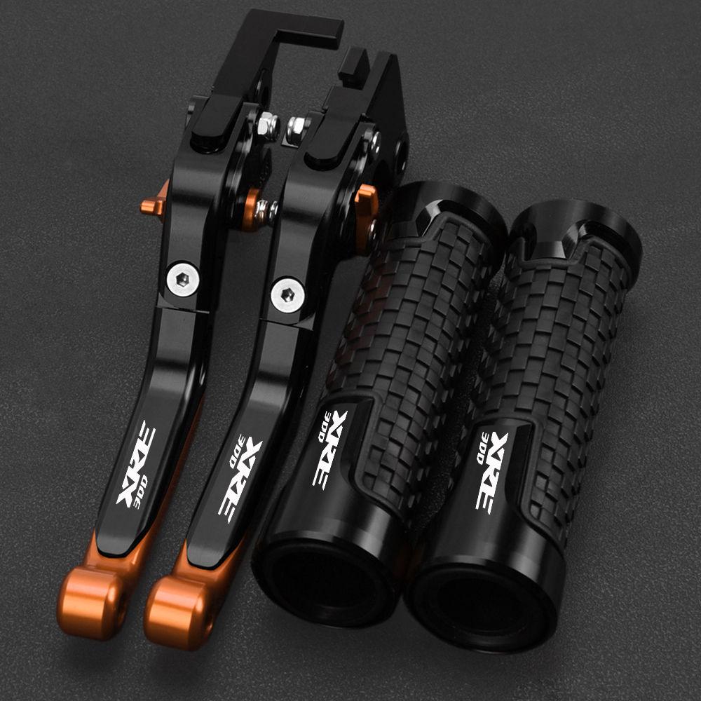 Motocycle Adjustable Extendable Brakes Clutch Lever Handle Bar Hand Grips Ends Handbrake For HONDA XRE300 XRE 300 2022