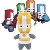 Entzückendes Castle Crashers Plüschtier Süße Doktor-Figur Weiche Stoffpuppe 26cm