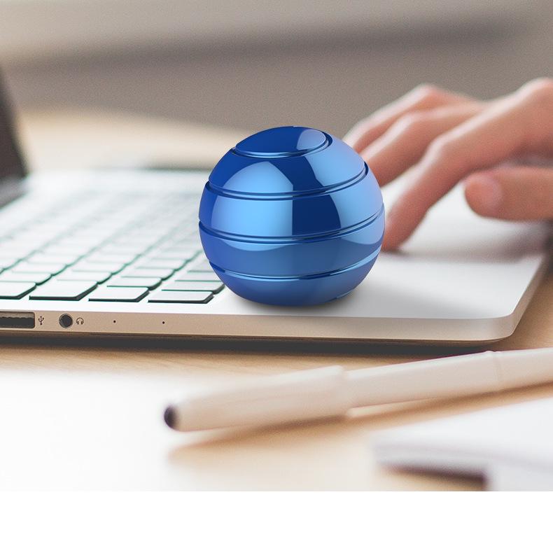 Rotating Desktop Ball Transfer Fingertip Gyroscope: Decompression Toy