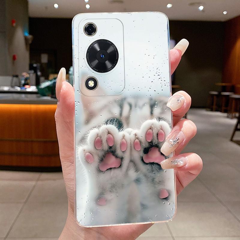 Casing For Huawei Nova Y63 Y72 Y72S Case Luxury Dragon Cute Cool Boys Girls Transparent Soft Silicone TPU Phone Cases Back Cover