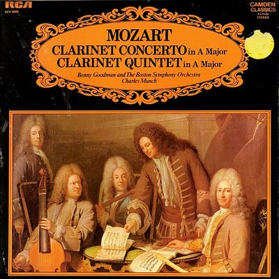 LP Record WOLFGANG AMADEUS MOZART , BENNY GOO - Clarinet Concerto In A Major / Clar CCV5506 RCA Germany Classical Used