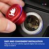 AES1 For Skoda 1/2PCS Car Cigarette Lighter Cover Button Protector Dust Cap Auto Accessories Octavia A5 A4 Mk1 2 Fabia Superb Rapid