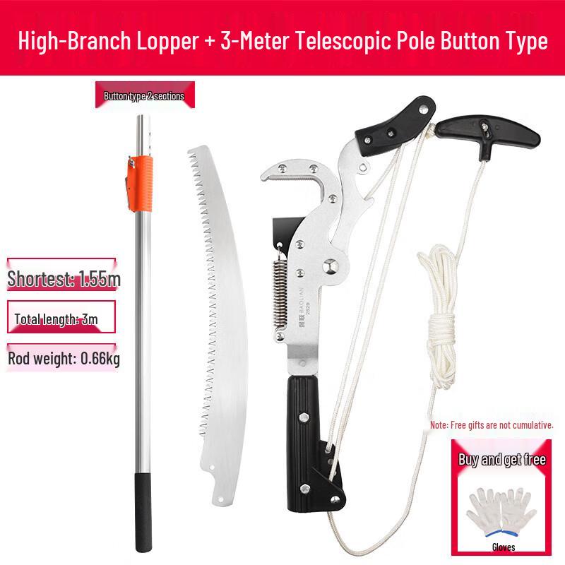 RiQiang Extendable Tree Pruner with Saw
