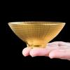 Ceramic Gold Glaze Kung Fu Tea Cup – Handmade Porcelain Small Bowl for Office
