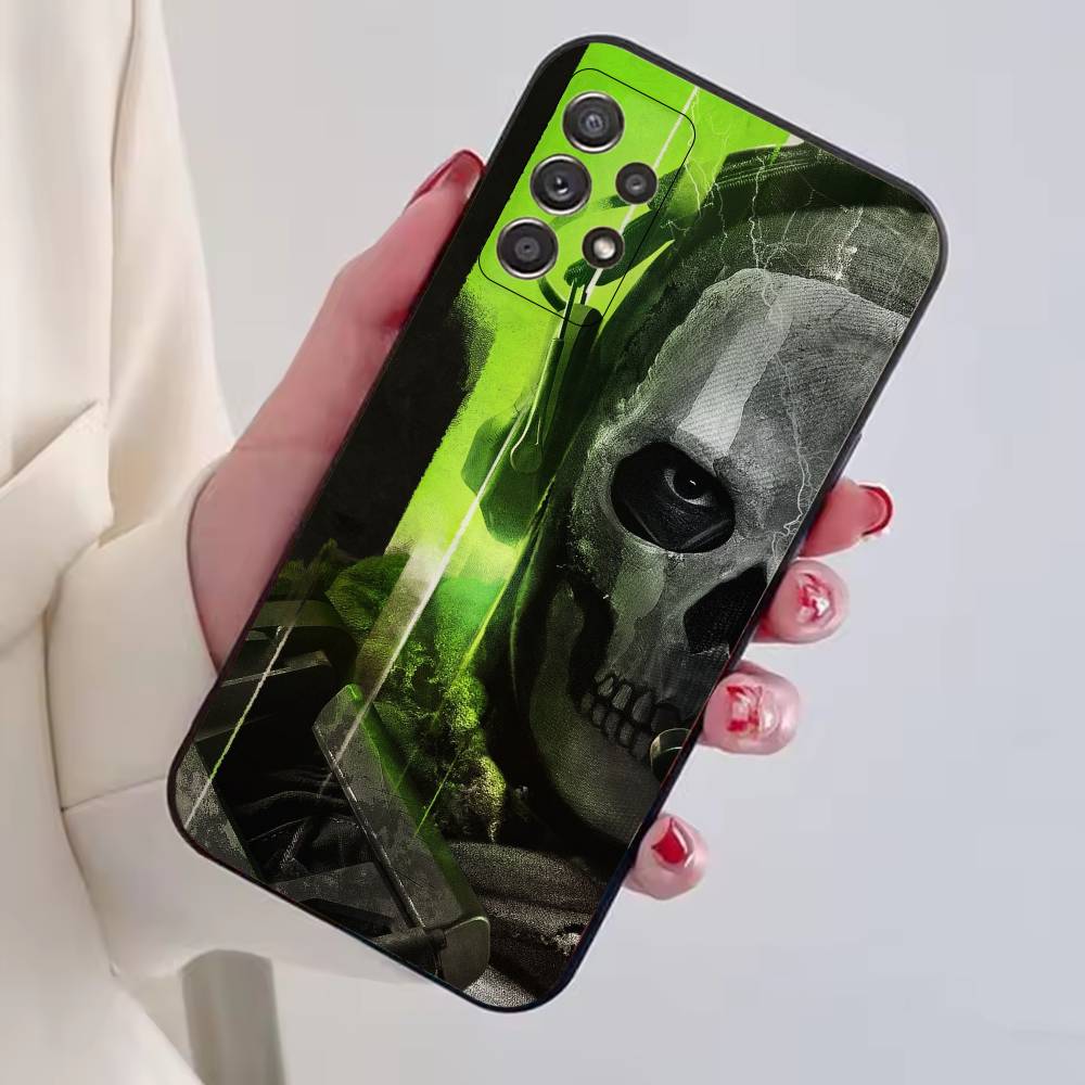 COD Call Of Duty G-Ghost Phone Case For Samsung S25,S24,S21,S22,S23,S30,Ultra,S20,Plus,Fe,Soft Silicone Black Cover