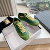 German Training Shoes Women New Genuine Leather Women Sneakers Flat Lace-up Retro Large Size Forrest Gump Shoes Women
