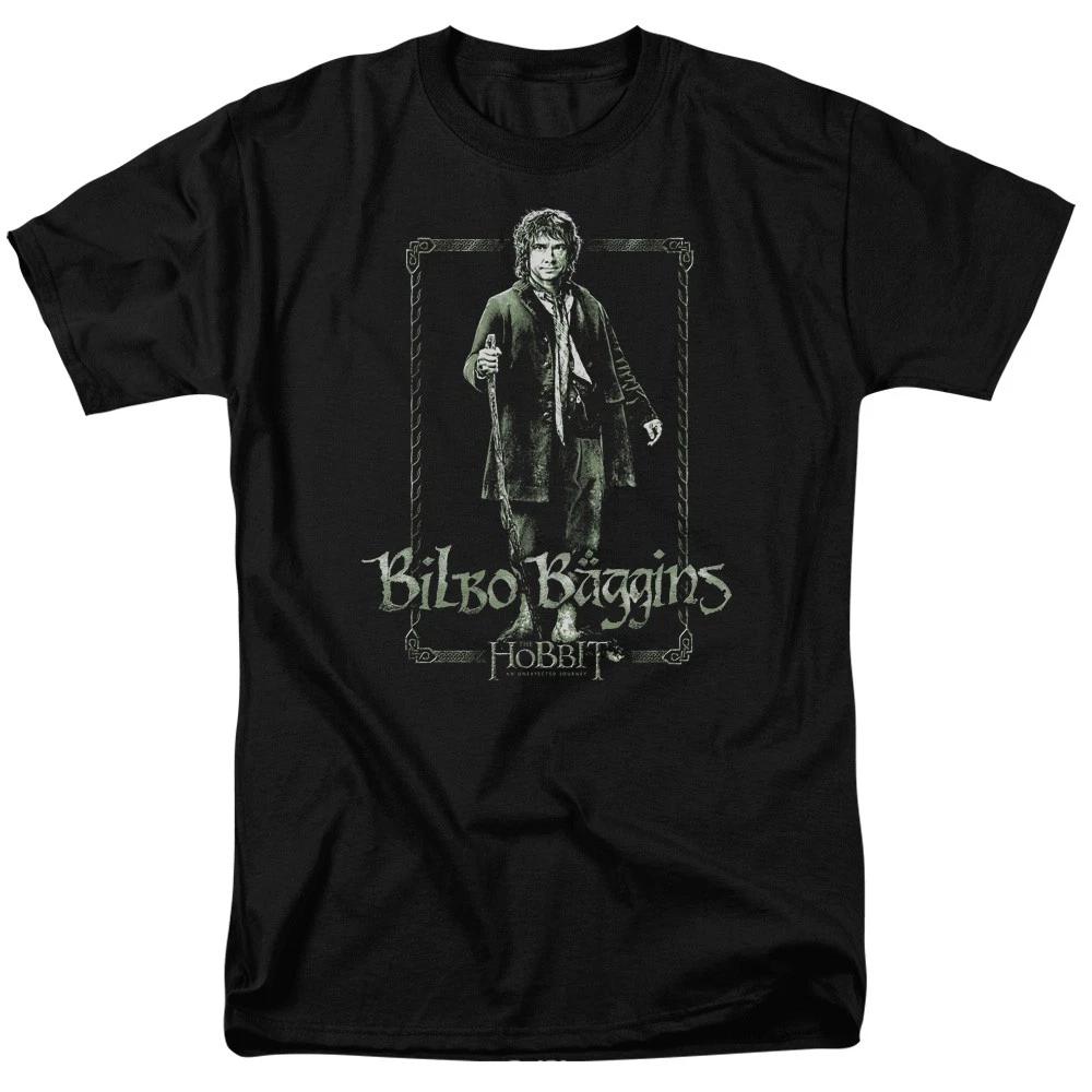 The Lord of The Rings The Hobbit - Bilbo Stare - Adult T-Shirt XS