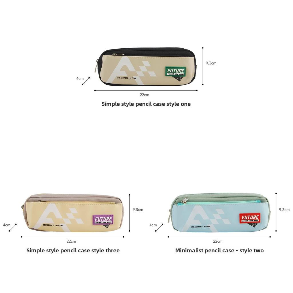Oxford Cloth Pencil Case Large Capacity Multifunctional Storage Bag For Students And Office Use
