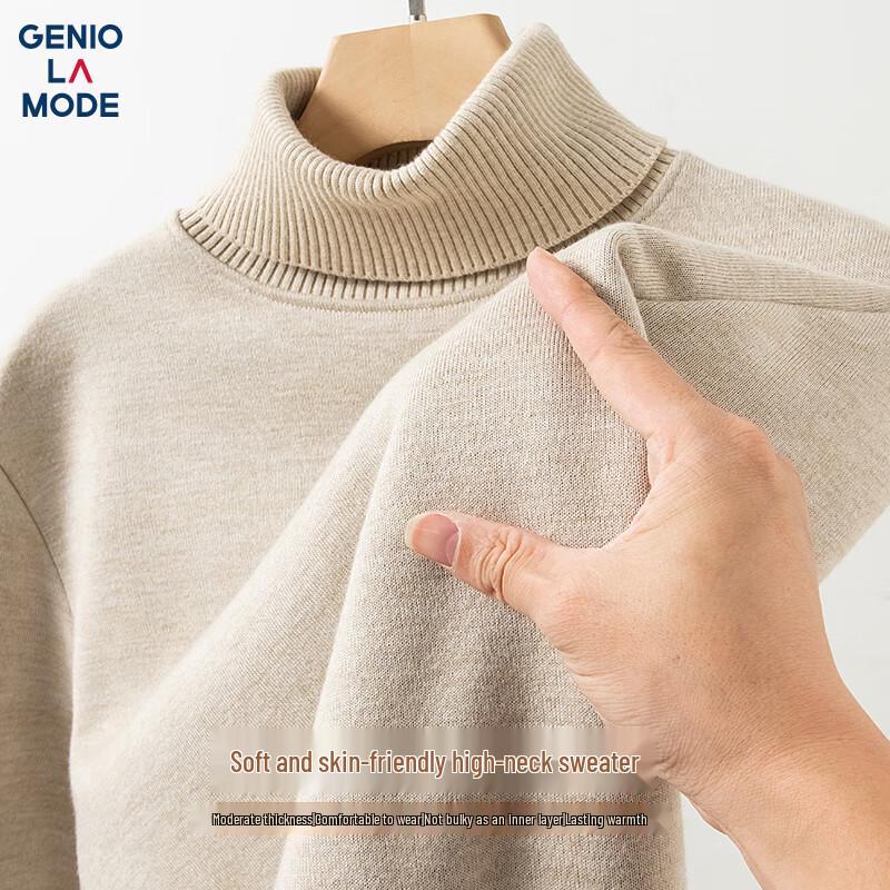 

Men s Turtleneck Knitted Sweater XL