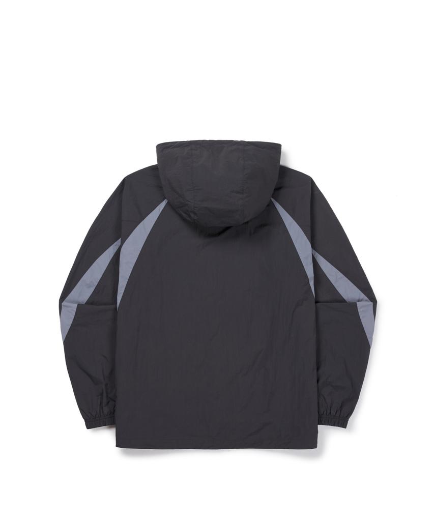 SNOWPEAK APPAREL Lightweight Taslan Colorblock Windbreaker (S26Fmlwb40) Charcoal