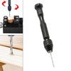 Winziges Mini Mikro Aluminium Handbohrer Werkzeugset Bohren Rotationswerkzeuge Schmuckwerkzeug Mikro Spiralbohrer