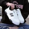 New Men's Low-Top White Canvas Sneakers Spring Summer Durable Sporty Anti-Slip Comfort Daily Walking Shoes Men's Tennis Sneakers