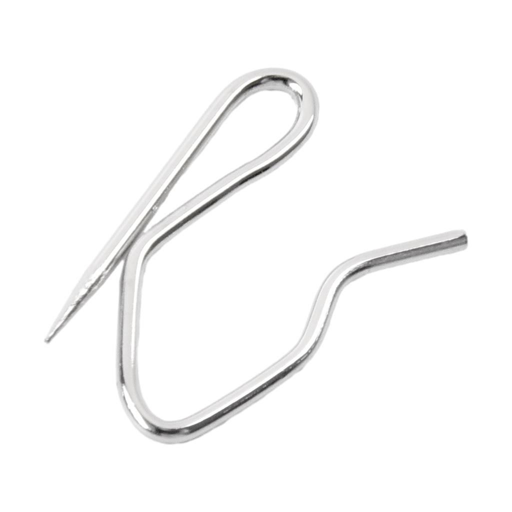 10/20/50pcs Urtain Hook Metal Pin S Curtain Shower Curtain Hanging Home Curtain Hardware Accessories