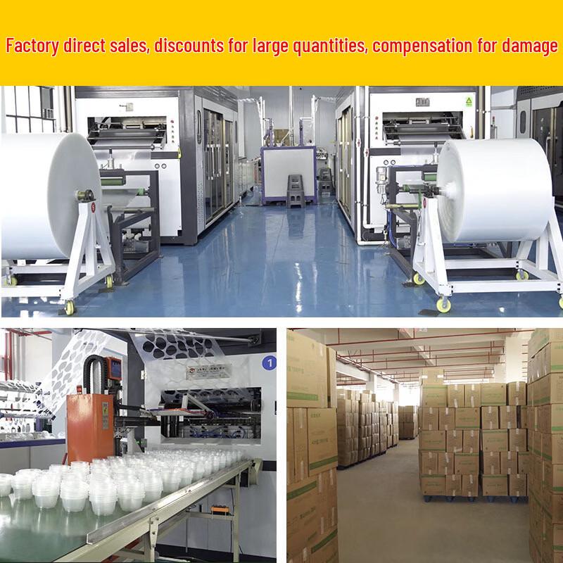 Thickened Disposable Corn Starch Soup Bowls with Lids