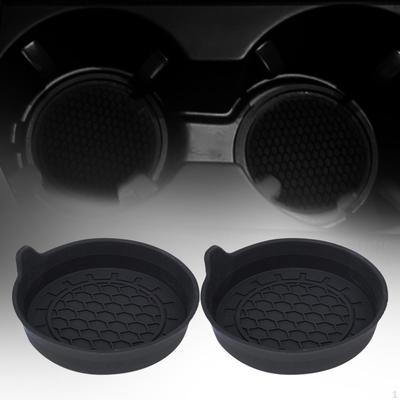 2 stück Auto Untersetzer für Tasse Halter Innen Zubehör Einfache Installation Trinken Coaster Anti