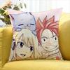 Fairy Tail Anime World Various Sizes Square Pillow Case For Car Home Bedchamber Decor