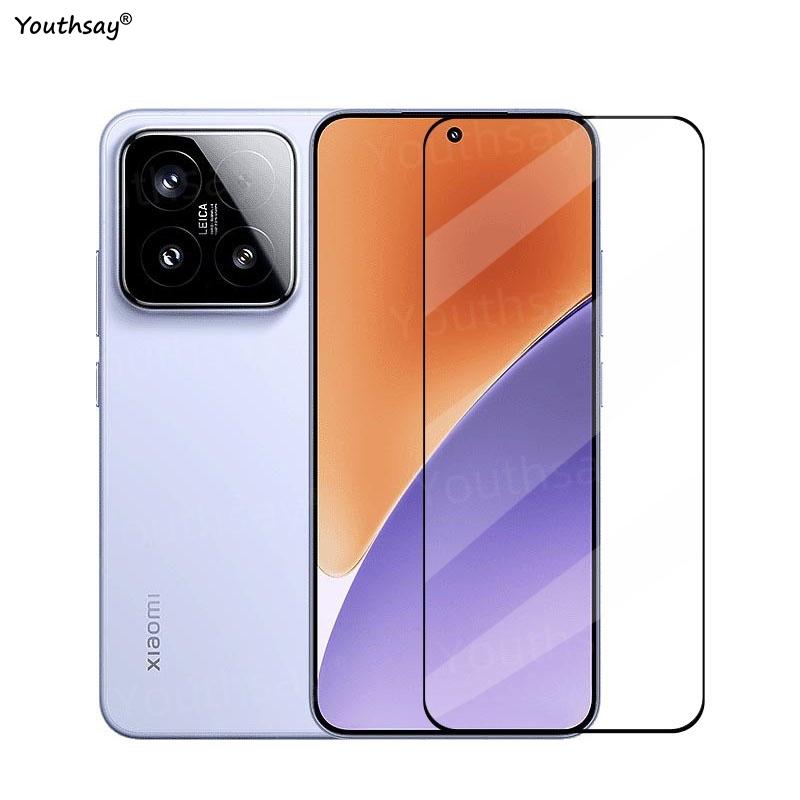 6in1 Full Cover Glass For Xiaomi 15 Tempered Glass Xiaomi 15 Screen Protector HD Protective Phone Lens Film Xiaomi 15 14 13
