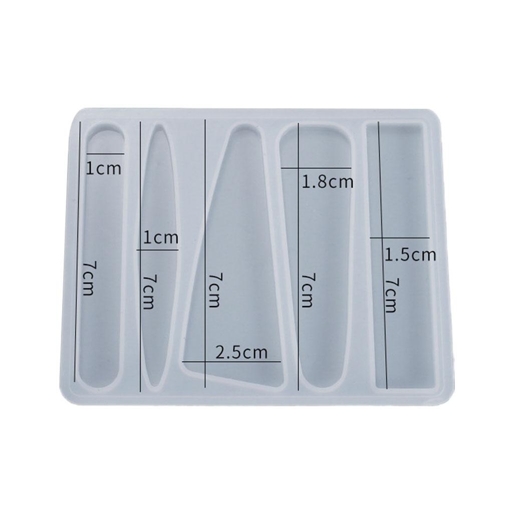 

Форма для литья из эпоксидной смолы ручной работы, форма для литья заколок для волос, силиконовая форма для литья заколок для волос своими руками 1