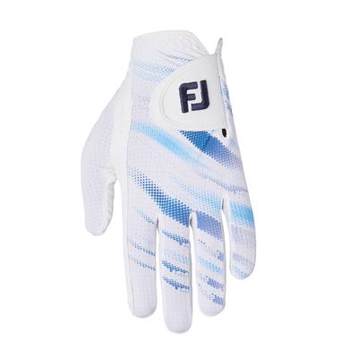 Golfová rukavice Staycool EX pro leváky 25 cm [FootJoy] (Pravoruký) Pánské bílé/tmavomodré FGSC25WN-25