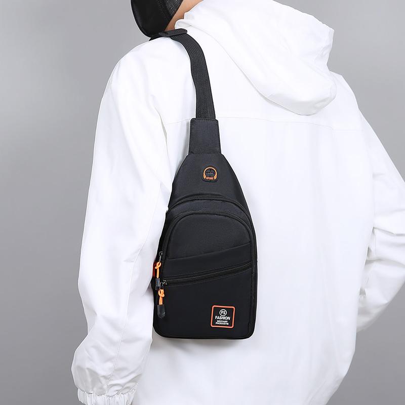 Chest Bag Crossbody Small Sling Backpack Sling Bag for Men, Chest Bag Daypack Crossbody for Travel Sport Crossbody Backpack