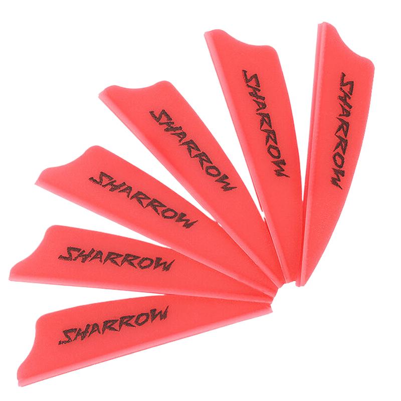 50Pcs 3 Inch Archery Arrow Feather Feather Rubber Vanes Fletching For Aluminum Fiberglass Carbon Arrow Shaft Accessories