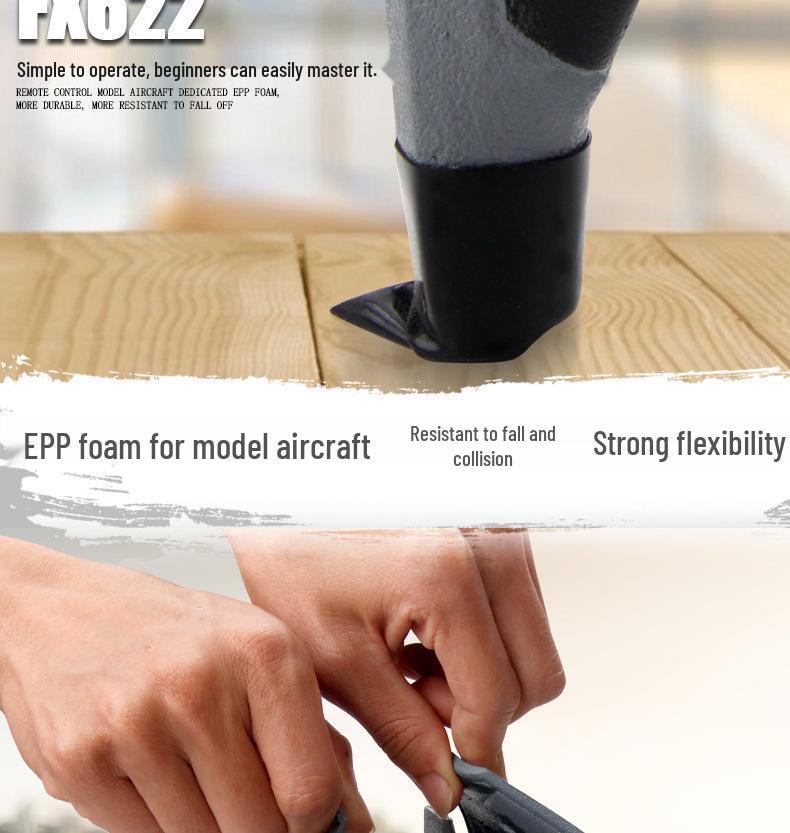 Feixiong FX622 RC Foam Glider: F22 Fighter Model Toy Plane
