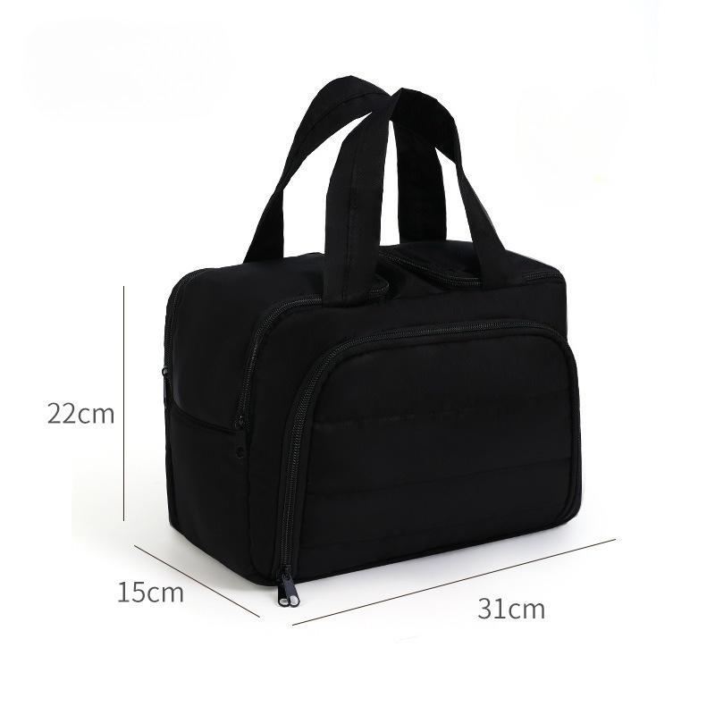 New Travel Makeup Bag, Large Capacity Multi-Functional Partitioned Organizer, Washbag Cosmetics Storage Bag