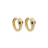 Super Sa Temperament Snake Ear Buckle Diamond-Set Personality Trendy Cool Style Girl Simple Personality Earrings