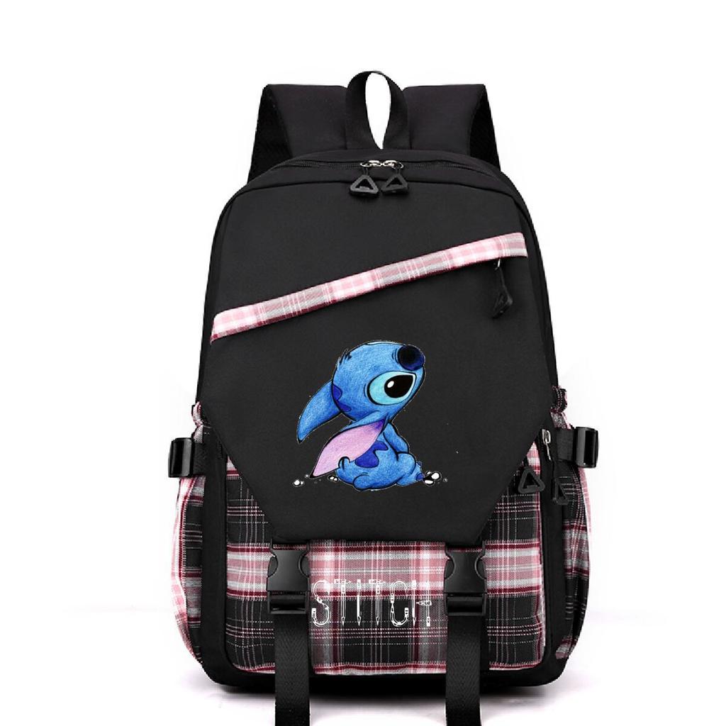 Peripheral Cartoon Prints, Large Capacity Backpacks For Middle And High School Students